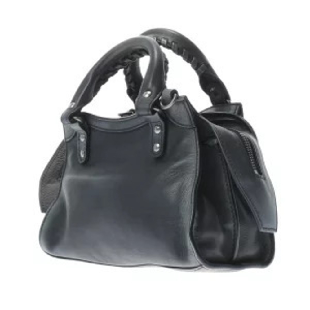 Balenciaga Neo Top Handle Bag Dark Green Calfskin Handbag - Picture 2 of 9